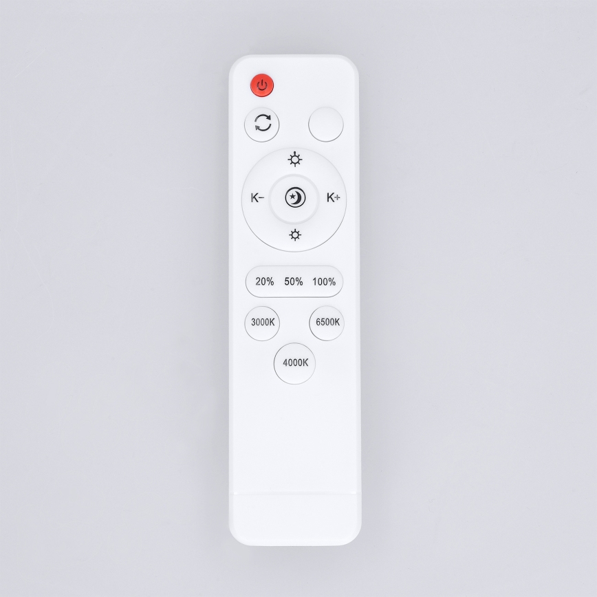 Brilagi - Димируемо LED таванно осветително тяло MATTEO LED/48W/230V 3000-6500K диаметър 41 см таупе  + дистанционно управление