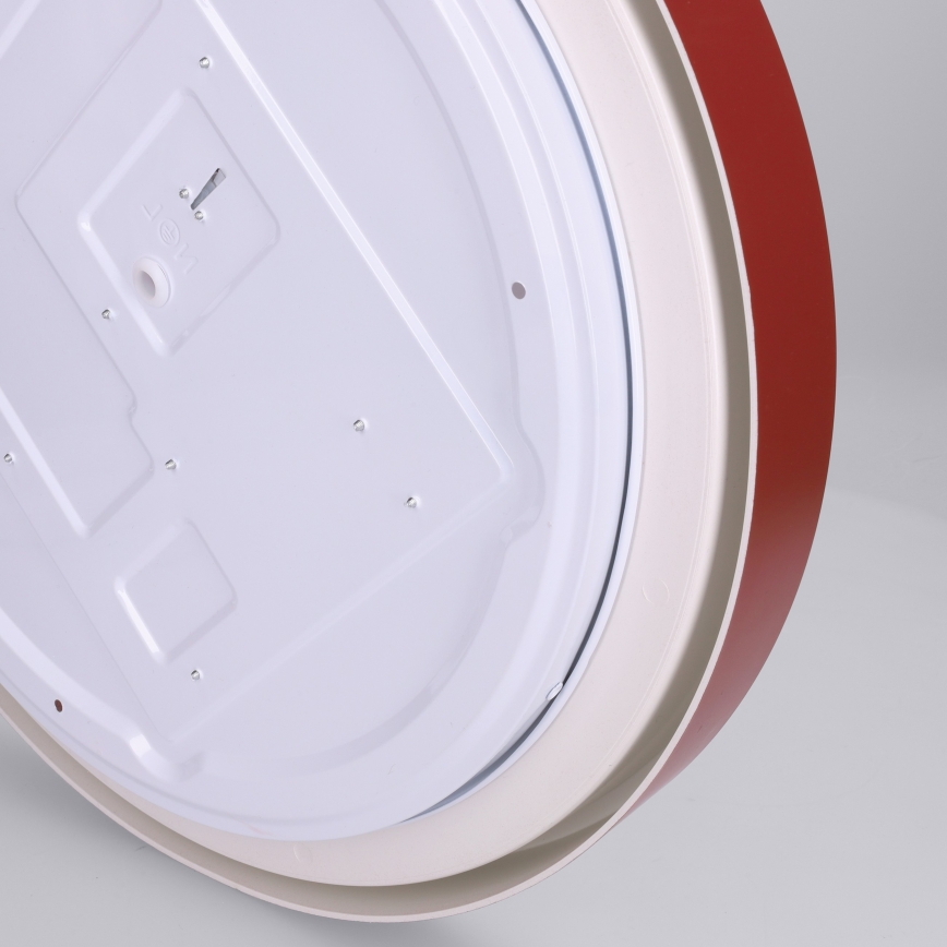 Brilagi - Димируемо LED таванно осветително тяло MATTEO LED/48W/230V 3000-6500K Ø 41 см червено + дистанционно управление