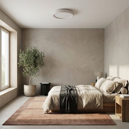 Brilagi - LED димируемо таванно осветително тяло NANCI LED/60W/230V 3000-6500K Ø 49 cm бяло + дистанционно управление