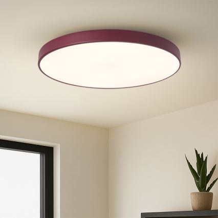 Brilagi - Димируемо LED осветително тяло POOL SMART LED/100W/230V Ø 80 cm 3000-6000K Wi-Fi Tuya + дистанционно управление бордо