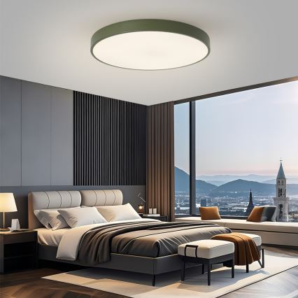 Brilagi - LED димируемо осветително тяло POOL SMART LED/100W/230V диаметър 80 см 3000-6000K Wi-Fi Tuya + дистанционно управление зелено