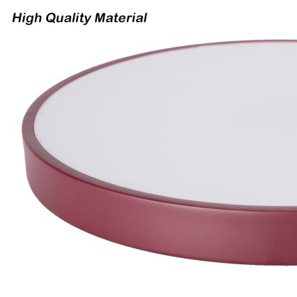 Brilagi - LED димируемо осветително тяло POOL SMART LED/128W/230V Ø 100 cm Wi-Fi Tuya + дистанционно управление бордо