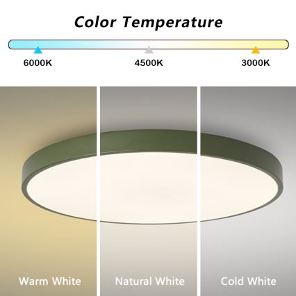 Brilagi - LED димируемо осветително тяло POOL SMART LED/128W/230V диаметър 100 см 3000-6000K Wi-Fi Tuya + дистанционно управление зелено