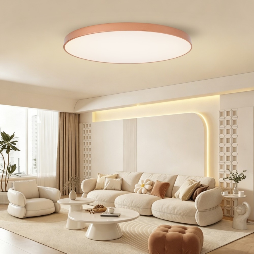 BRILAGI - LED димируемо таванно осветително тяло POOL SMART LED/180W/230V 3000-6000K 120 cm медно Wi-Fi Tuya + дистанционно управление