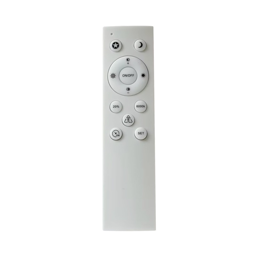Brilagi - Димируемо LED таванно осветително тяло POOL SMART LED/48W/230V 40 см 3000-6000K Wi-Fi Tuya + дистанционно управление бяло