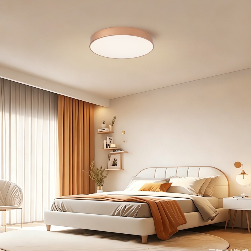 Brilagi - Димируема LED плафониера POOL SMART LED/60W/230V 3000-6000K Ø 50 см Wi-Fi Tuya в бронзов цвят + дистанционно управление