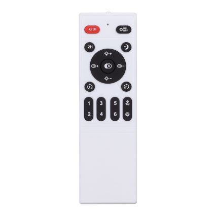 Brilagi - Димируема LED таванна лампа с вентилатор LED/30W/230V 3000-6500K Ø 50 см черно/дъб + дистанционно управление