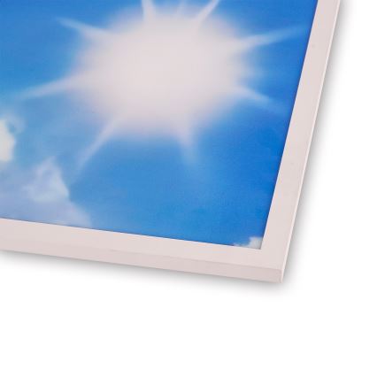 Brilagi - Димируемо таванно осветително тяло SLIMFRAME LED/58W/230V 60x60 см 3000-6000K сребрист/син + дистанционно управление