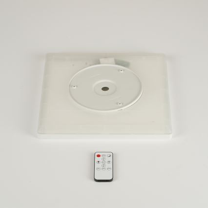 Brilagi - LED регулируемо таванно осветително тяло ULTRA SLIM LED/18W/230V 2700-6500K 30x30 см бяло + дистанционно управление