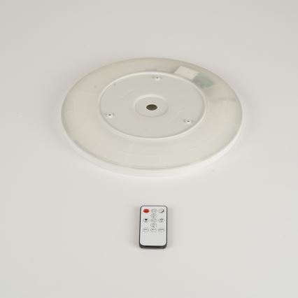 Brilagi - LED регулируемо таванно осветително тяло ULTRA SLIM LED/18W/230V 2700-6500K диаметър 30 см бяло + дистанционно управление