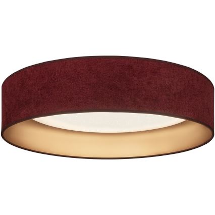 Brilagi - димируема LED таванна лампа VELVET SMARTIX STARS LED/24W/230V 3000-6000K Ø 45 cm бордо/златисто Wi-Fi Tuya Beacon + дистанционно управление
