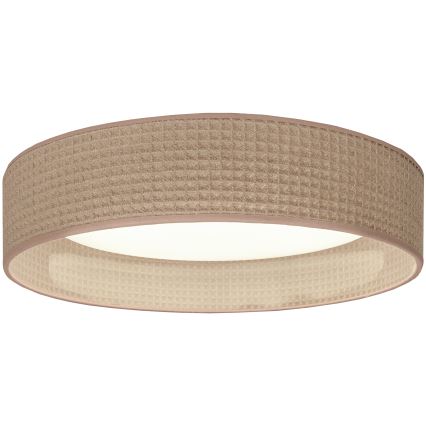 Brilagi - Димируемо LED таванно осветително тяло VELVET SMARTIX LED/24W/230V 3000-6000K Ø 45 см бежово Wi-Fi Tuya Beacon + дистанционно управление