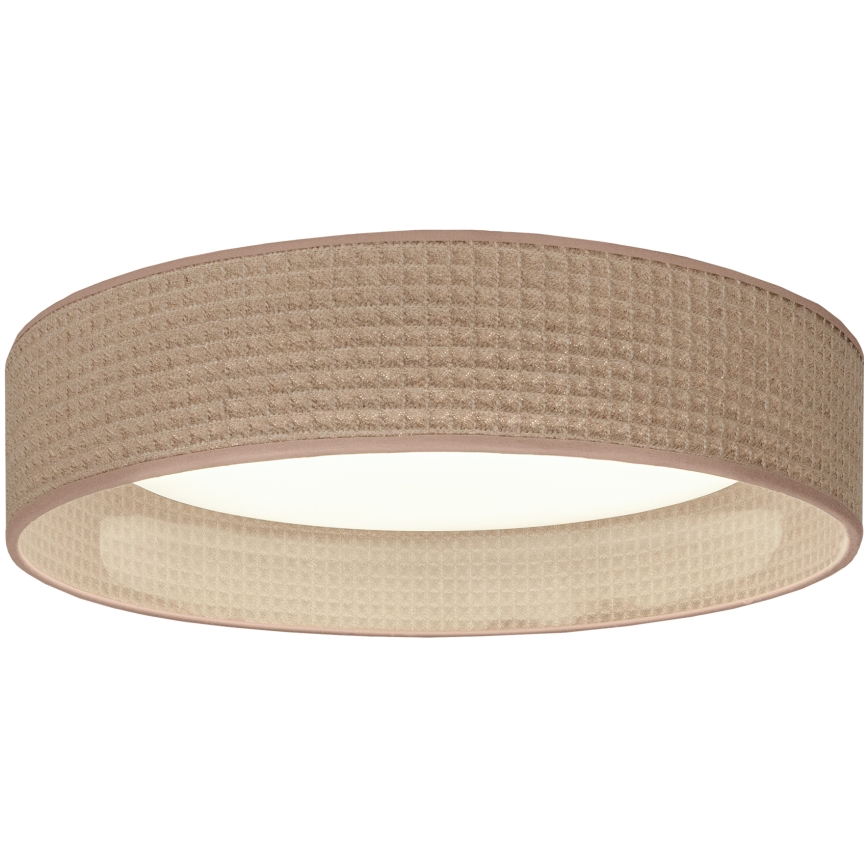 Brilagi - Димируемо LED таванно осветително тяло VELVET SMARTIX LED/24W/230V 3000-6000K Ø 45 см бежово Wi-Fi Tuya Beacon + дистанционно управление