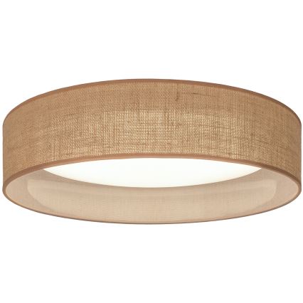 Brilagi - димируем LED таванен плафон VELVET SMARTIX LED/24W/230V 3000-6000K Ø 45 см бежов Wi-Fi Tuya Beacon + дистанционно управление
