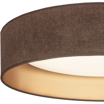 Brilagi - димируемо LED таванно осветително тяло VELVET SMARTIX LED/36W/230V 3000-6000K Ø 55 см кафяво/златисто Wi‑Fi Tuya Beacon + дистанционно управление