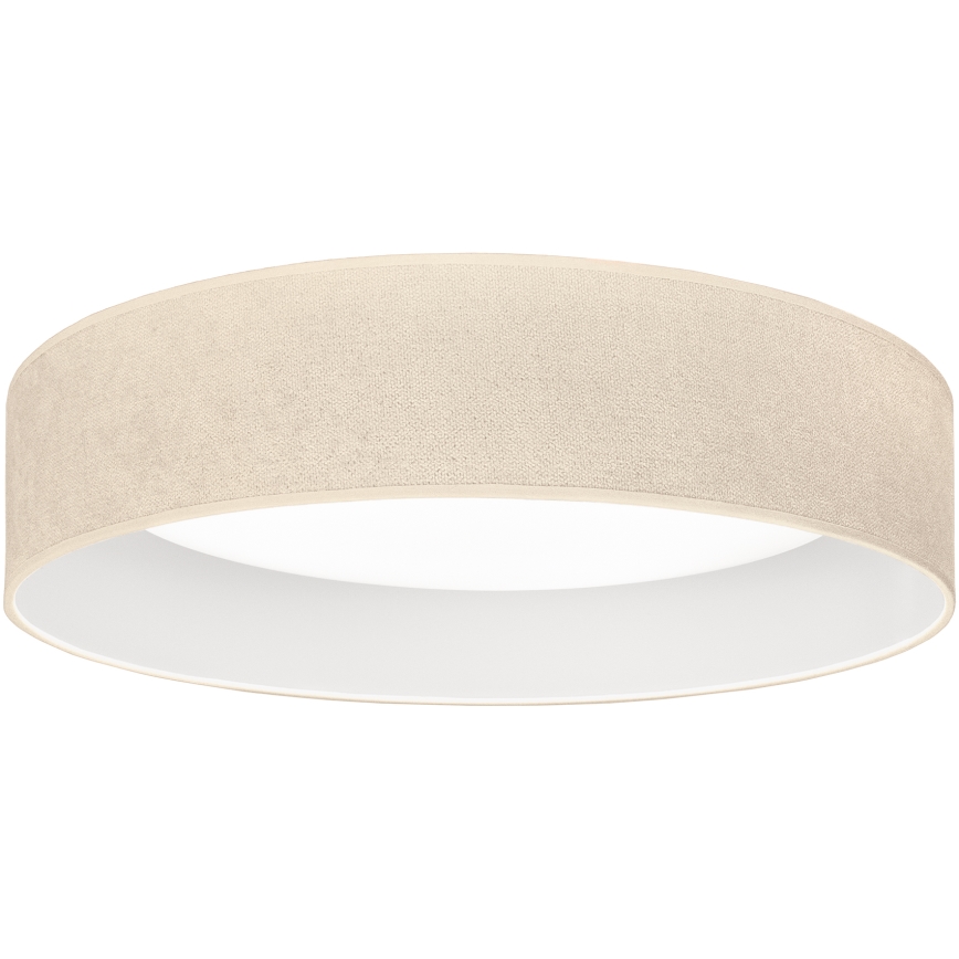 Brilagi - LED димируема таванна лампа VELVET SMARTIX LED/36W/230V 3000-6000K Ø 55 см кремава Wi-Fi Tuya Beacon + дистанционно управление