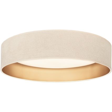 Brilagi - LED димируемо таванно осветително тяло VELVET SMARTIX LED/36W/230V 3000-6000K Ø55 cm кремаво/златисто Wi-Fi Tuya Beacon + дистанционно управление