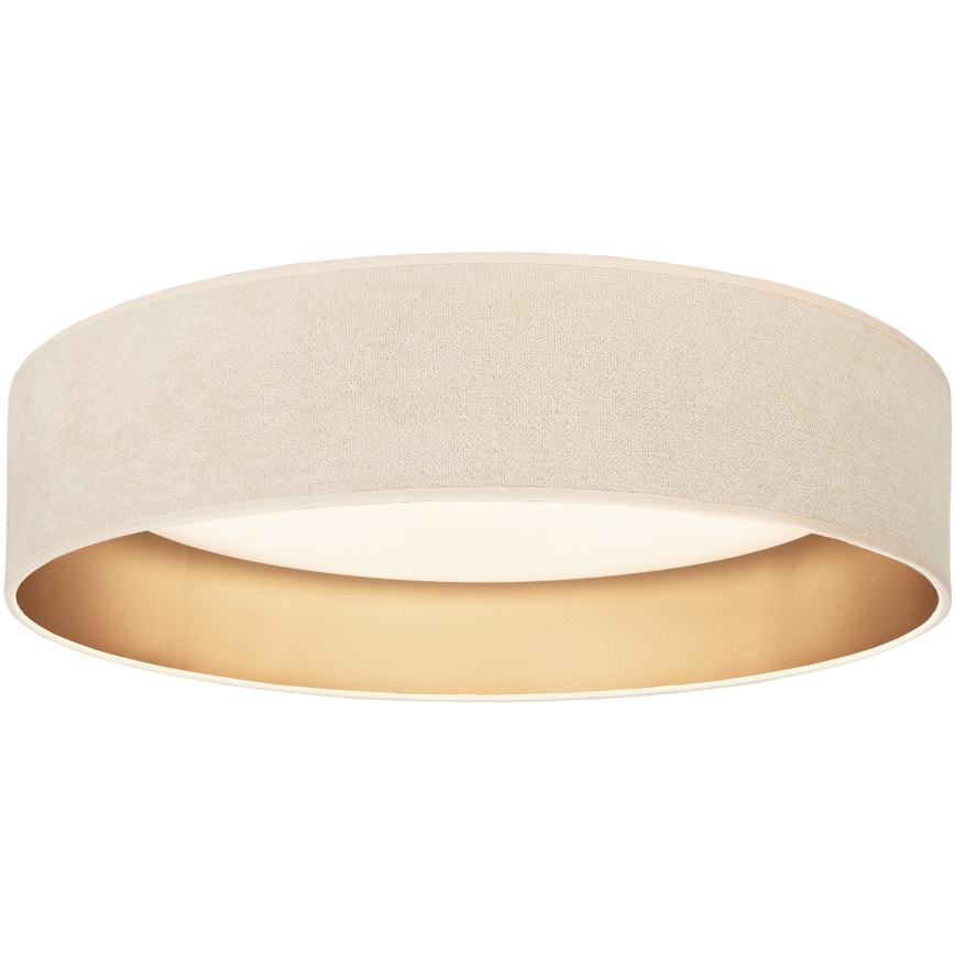 Brilagi - LED димируемо таванно осветително тяло VELVET SMARTIX LED/36W/230V 3000-6000K Ø55 cm кремаво/златисто Wi-Fi Tuya Beacon + дистанционно управление