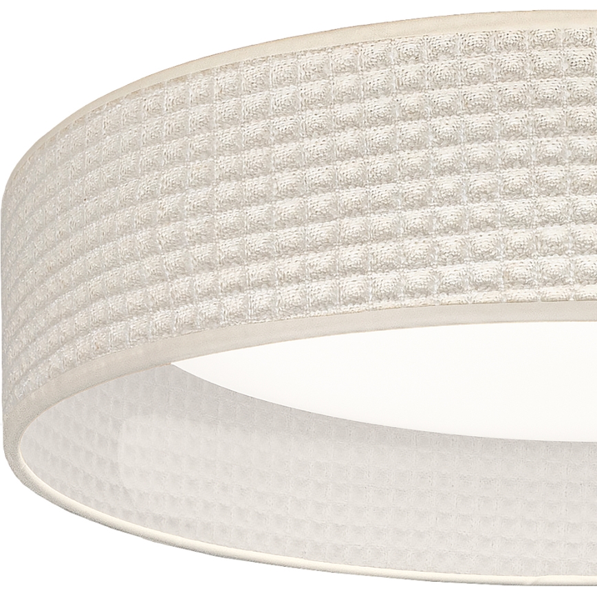 Brilagi - LED димируемо таванно осветително тяло VELVET SMART VARI LED/24W/230V 3000-6500K Ø 45 см кремаво + дистанционно управление