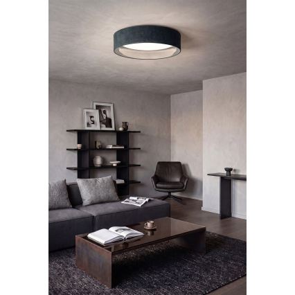 Brilagi - Димируемо LED таванно осветително тяло VELVET SMART VARI LED/36W/230V 3000-6500K Ø 55 cm, зелено + дистанционно управление