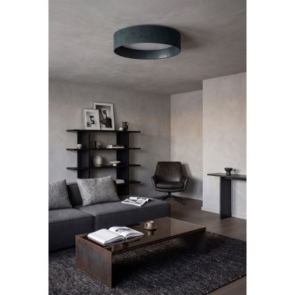 Brilagi - Димируемо LED таванно осветително тяло VELVET SMART VARI LED/36W/230V 3000-6500K Ø 55 cm, зелено + дистанционно управление
