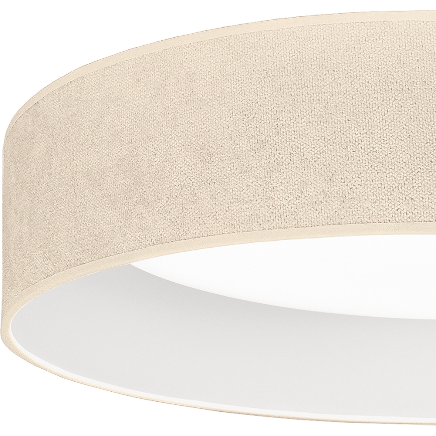Brilagi - Димируемо таванно LED осветително тяло VELVET SMART VARI LED/36W/230V 3000-6500K Ø 55 см кремаво + дистанционно управление