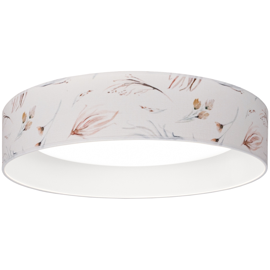 Brilagi - LED димируем таванен плафон VELVET SMART VARI LED/36W/230V 3000-6500K Ø 55 см бял/цветя + дистанционно управление
