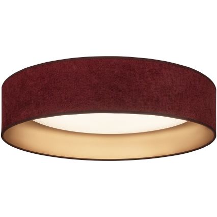 Brilagi - Димируема LED таванна лампа VELVET SMART VARI LED/36W/230V 3000–6500K Ø 55 см бордо/златисто + дистанционно управление