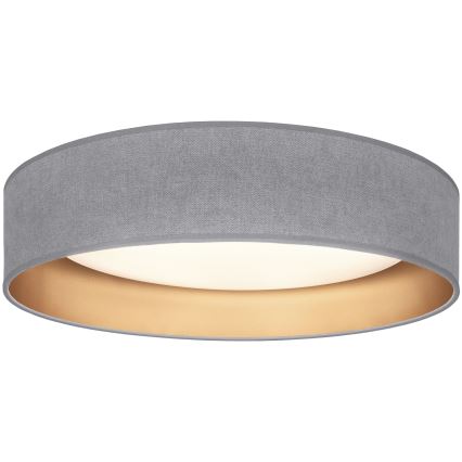 Brilagi - димируема LED плафониера VELVET SMART VARI LED/36W/230V 3000-6500K Ø 55 см сива/златиста + дистанционно управление