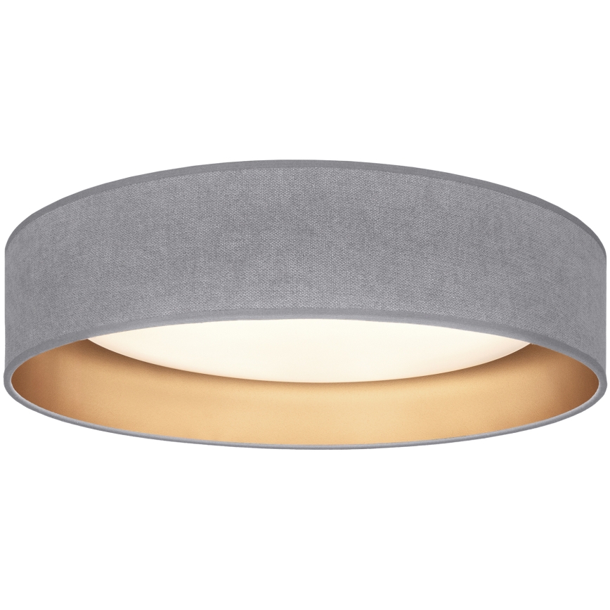Brilagi - димируема LED плафониера VELVET SMART VARI LED/36W/230V 3000-6500K Ø 55 см сива/златиста + дистанционно управление