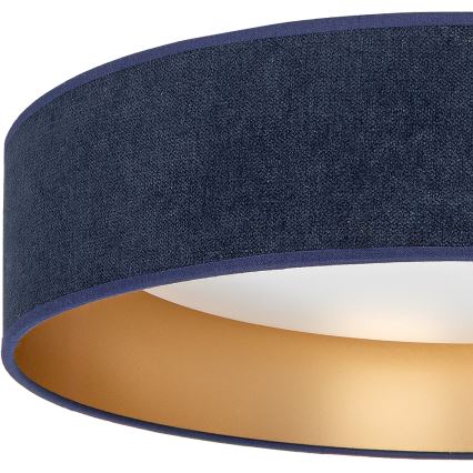 Brilagi - LED Димируемо таванно осветително тяло VELVET SMART VARI LED/36W/230V 3000-6500K Ø 55 см син/златист + дистанционно управление