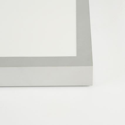 Brilagi - Димируемо LED таванно осветително тяло за баня FRAME SMART LED/50W/230V 120x30 cm 3000-6000K IP44 сребристо + дистанционно управление