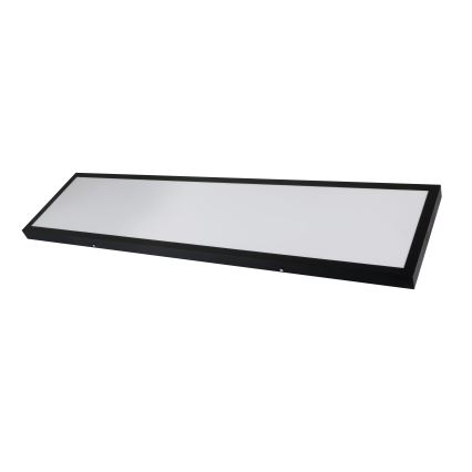 Brilagi - Димируемо LED таванно осветително тяло за баня FRAME SMART LED/50W/230V 120x30 cm 3000-6000K IP44 черно + дистанционно управление