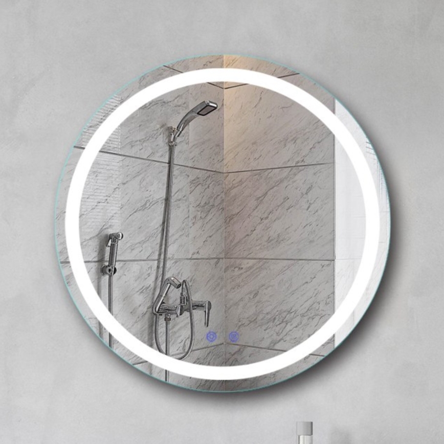 Brilagi - LED димируемо отопляемо огледало за баня с LED подсветка AVA PRO LED/18,5W/230V pr. 60 cm 3000/4000/6500K IP44