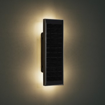 Brilagi - LED Димируемо соларно стенно осветително тяло SUN LED/2,5W/230V 30 cm 2000 mAh IP44