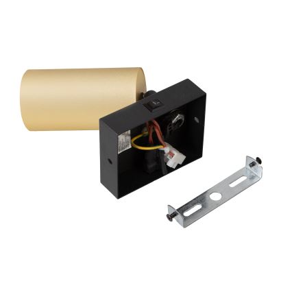 Brilagi - LED RGBW димируема стенна точкова лампа SELE 1xGU10/6,5W/230V 2700-6500K черна/златиста