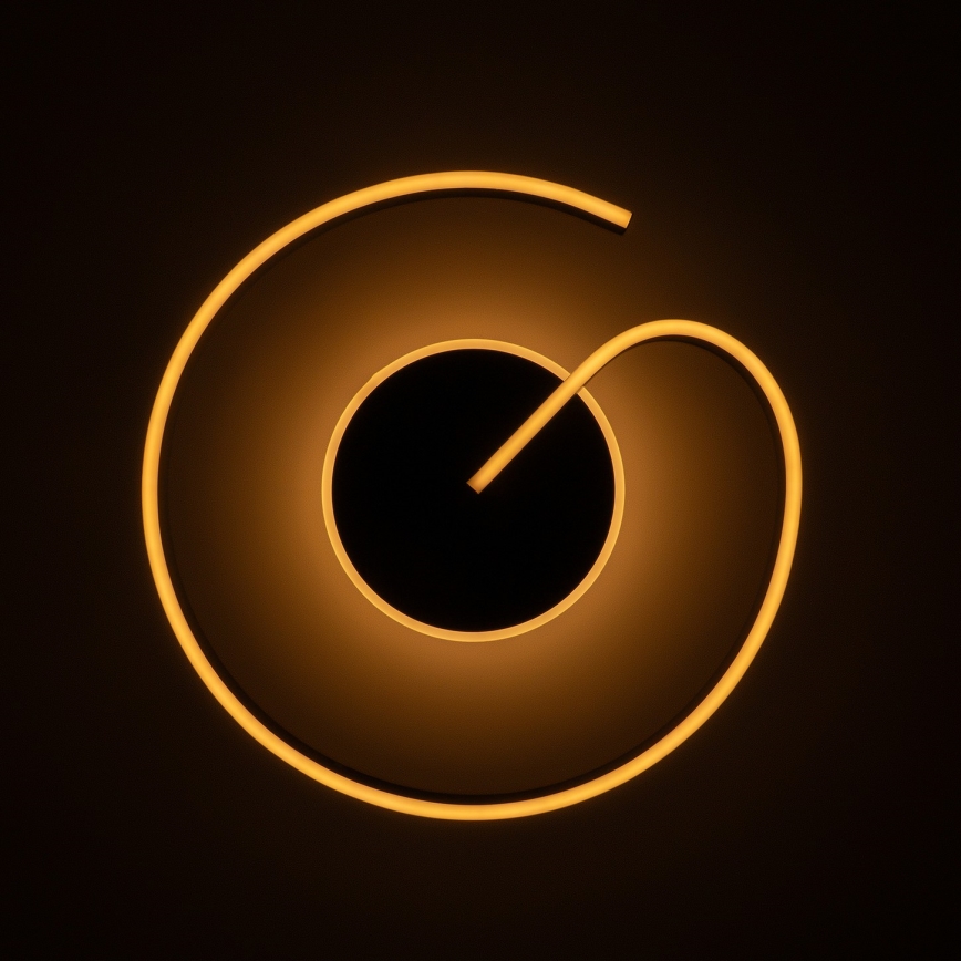 Brilagi - LED димируемо таванно осветително тяло SPIRAL LED/56W/230V Ø 50 см 3000/4000/6000K + дистанционно управление