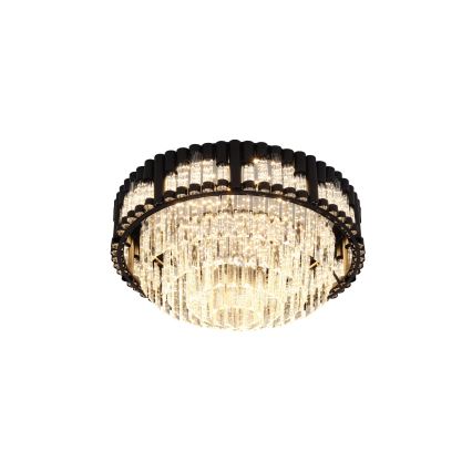 Brilagi - LED димируем плафон CROWN LED/41W/230V 3000-6000K Ø 48 см черен + дистанционно управление