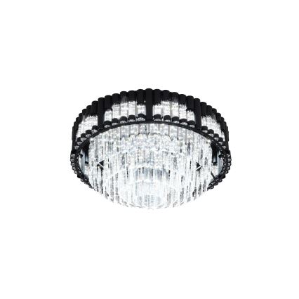 Brilagi - LED димируем плафон CROWN LED/41W/230V 3000-6000K Ø 48 см черен + дистанционно управление
