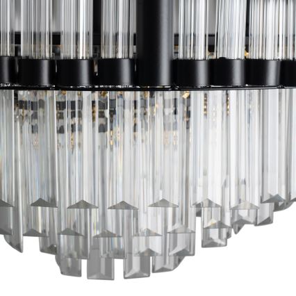 BRILAGI - LED димируем плафон CROWN LED/41W/230V 3000-6000K Ø 48 см черен + дистанционно управление