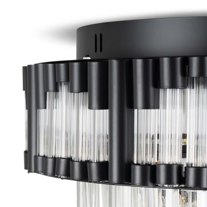BRILAGI - LED димируем плафон CROWN LED/41W/230V 3000-6000K Ø 48 см черен + дистанционно управление