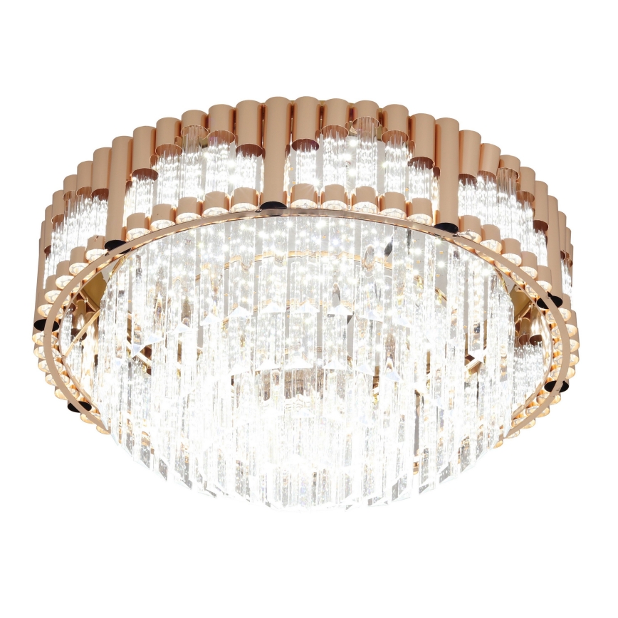 Brilagi - Димируемо LED таванно осветително тяло CROWN LED/41W/230V 3000-6000K диаметър 48 см златисто + дистанционно управление