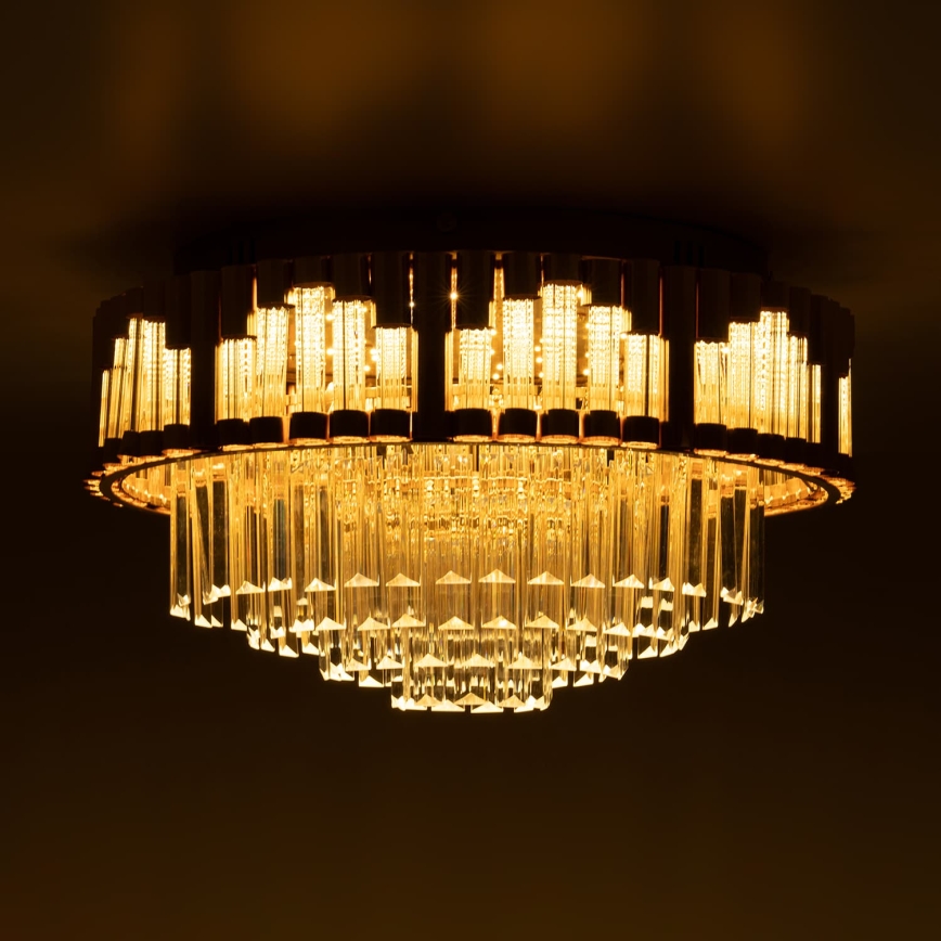 BRILAGI - Димируемо LED таванно осветително тяло CROWN LED/41W/230V 3000-6000K диаметър 48 см златисто + дистанционно управление