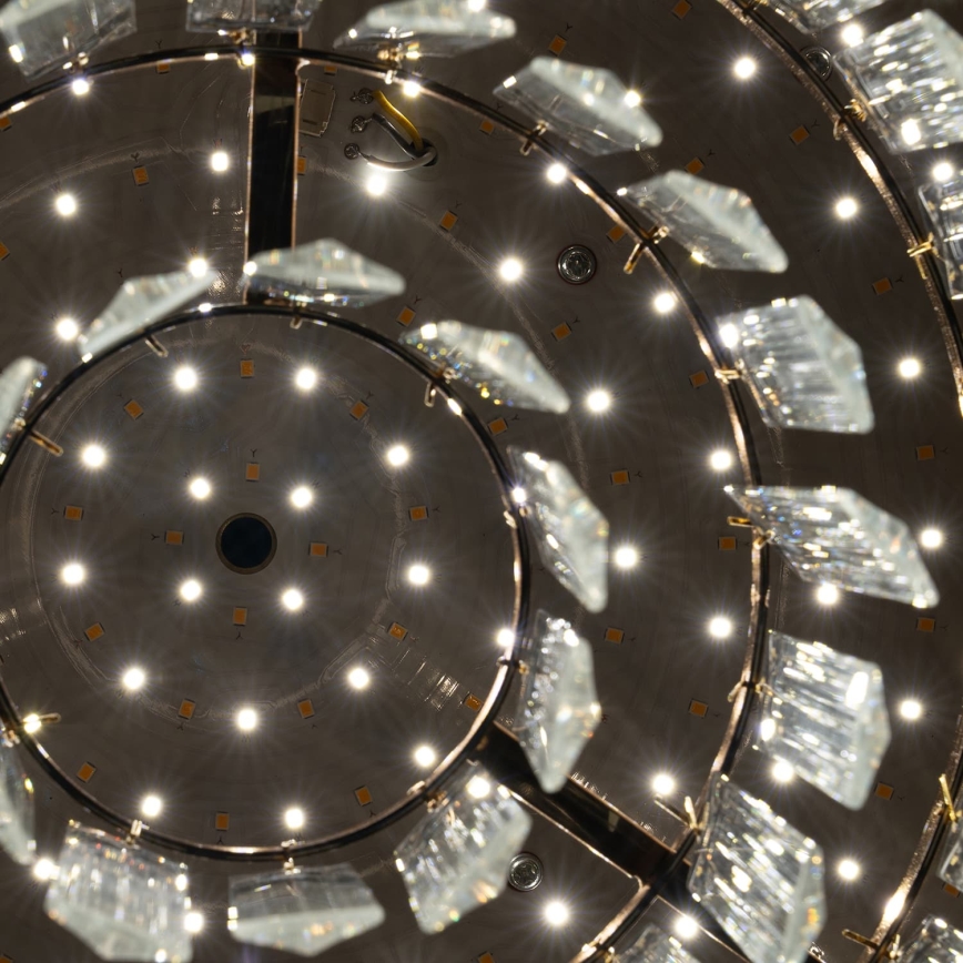 BRILAGI - Димируемо LED таванно осветително тяло CROWN LED/41W/230V 3000-6000K диаметър 48 см златисто + дистанционно управление