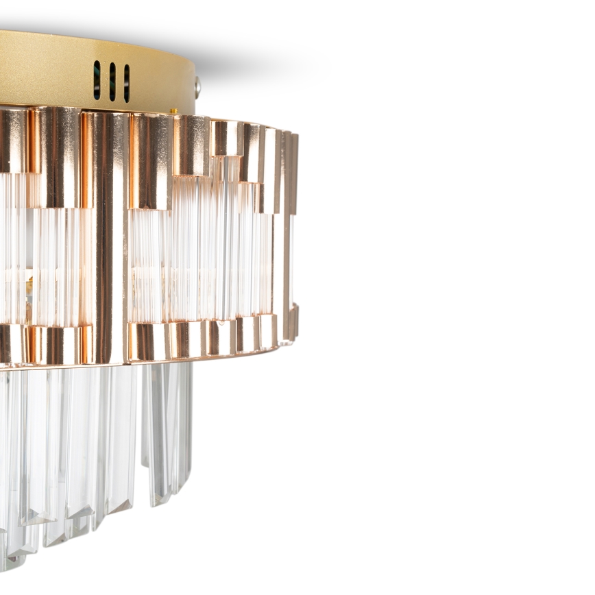 BRILAGI - Димируемо LED таванно осветително тяло CROWN LED/41W/230V 3000-6000K диаметър 48 см златисто + дистанционно управление