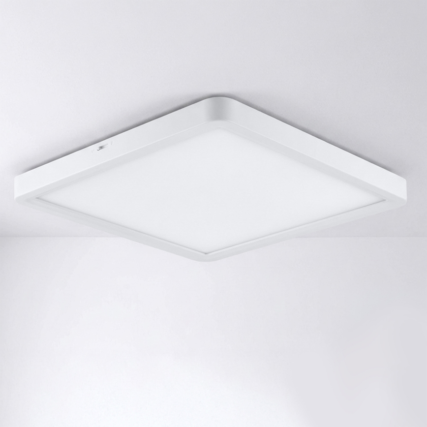 Brilagi - LED димируемо таванно осветително тяло ESTELA SQUARE LED/36W/230V 3000-6500K 31x31 cm бяло + дистанционно управление