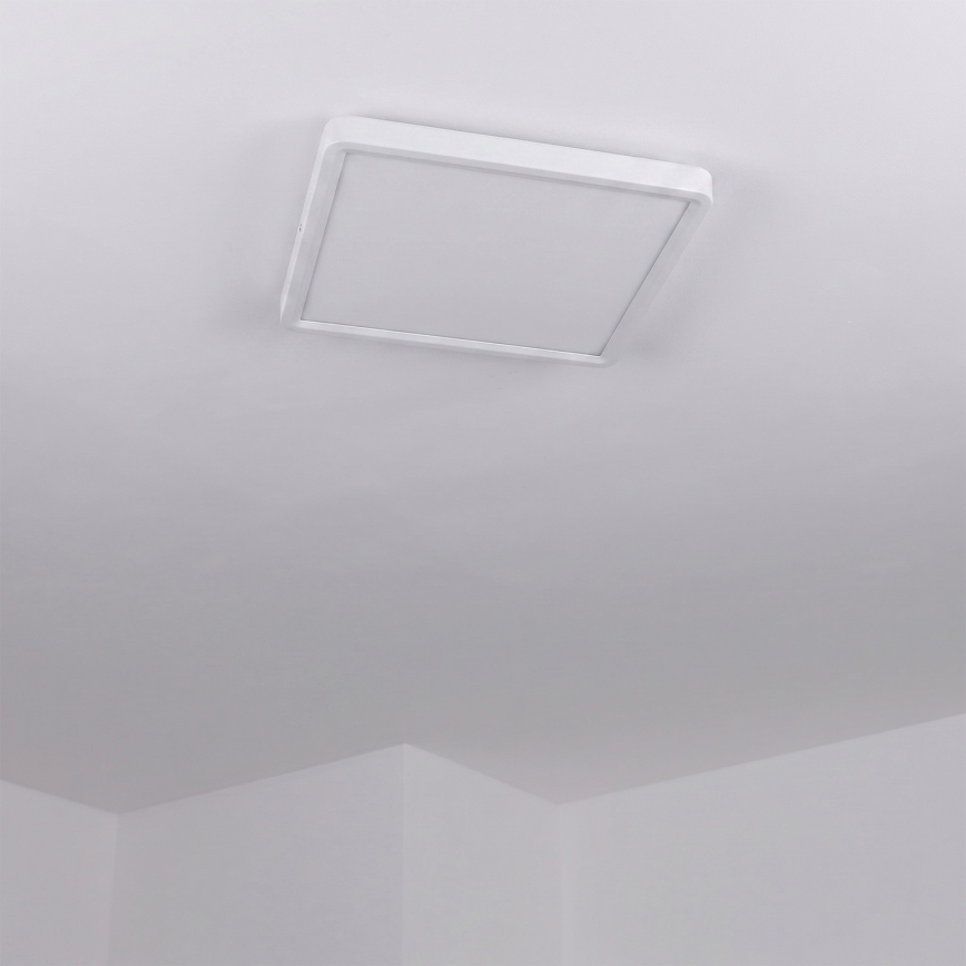 Brilagi - LED димируемо таванно осветително тяло ESTELA SQUARE LED/36W/230V 3000-6500K 31x31 cm бяло + дистанционно управление