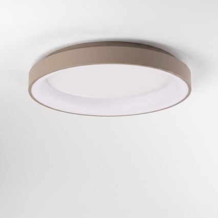 BRILAGI - димируемо LED таванно осветително тяло FALCON II LED/99W/230V 3000-6500K Ø 60 см бял/бежов + дистанционно управление