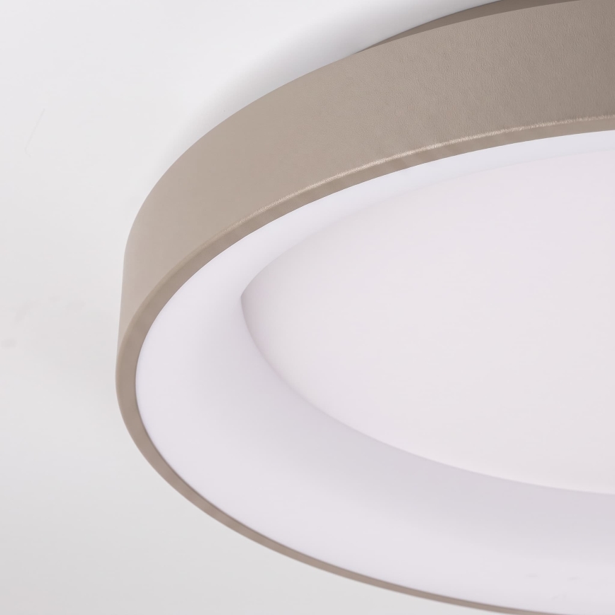 BRILAGI - димируемо LED таванно осветително тяло FALCON II LED/99W/230V 3000-6500K Ø 60 см бял/бежов + дистанционно управление