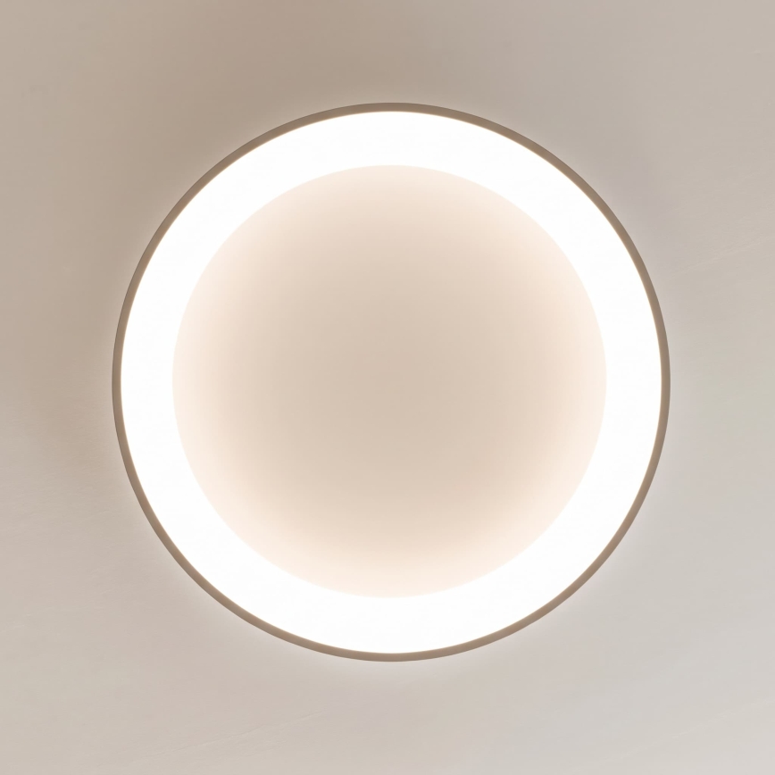 BRILAGI - димируемо LED таванно осветително тяло FALCON II LED/99W/230V 3000-6500K Ø 60 см бял/бежов + дистанционно управление